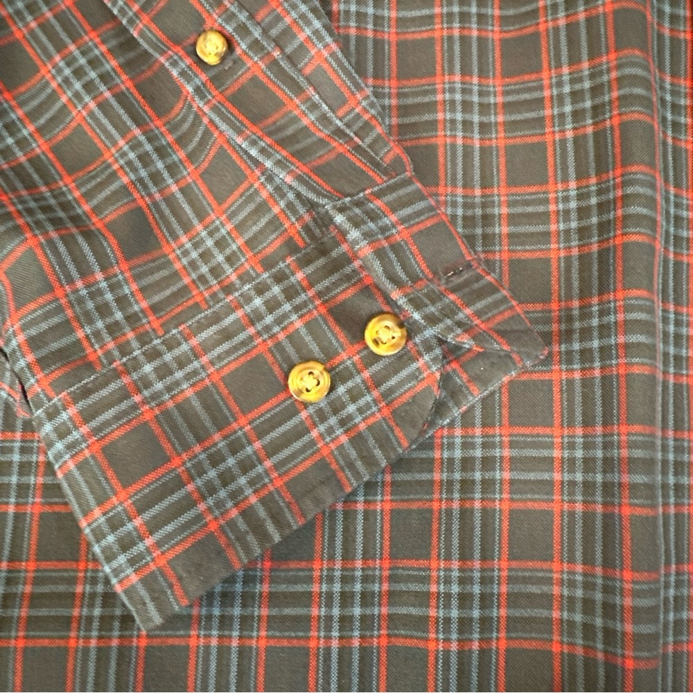 Pendleton Men’s Lodge Wool Plaid Long Sleeve Shirt Size 2XL - Picture 3 of 4